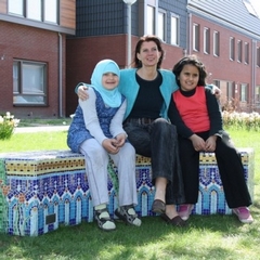 Multicultural art project in Harderwijk